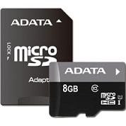 картинка Карта памяти 8GB MicroSD Class10 AData (perfeo) от интернет-магазина К1-СТРОЙ