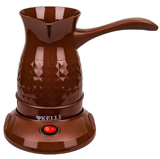 картинка Электрическая кофеварка KL-1394 Коричневый Kelli от интернет-магазина К1-СТРОЙ