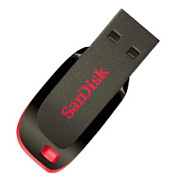 картинка Флеш-накопитель 64GB USB2.0 Cruzer Blade SanDisk от интернет-магазина К1-СТРОЙ