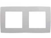 картинка Рамка на 2 поста, 12-5002-01 белый ЭРА от интернет-магазина К1-СТРОЙ