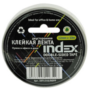 картинка Двухсторонняя клейкая лента 12 мм х 10 м INDEX от интернет-магазина К1-СТРОЙ