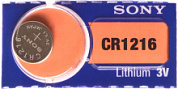 картинка Батарейка таблетка CR1216 Sony от интернет-магазина К1-СТРОЙ