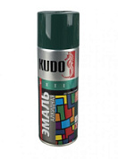 картинка Краска аэрозоль зеленая темная 520мл KU-1007 KUDO от интернет-магазина К1-СТРОЙ
