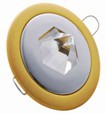 картинка Светильник встраиваемый VT5534 жемчужный серый-хром MR16 от интернет-магазина К1-СТРОЙ