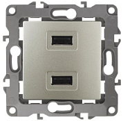 картинка Устройство зарядное USB, 12-4110-04 шампань ЭРА от интернет-магазина К1-СТРОЙ