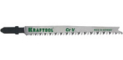 картинка Полотна для эл/лобзика по дереву, фанере, ДВП, T234X, Cr-V, чистый рез, EU-хвостовик, шаг 2-3 159506-U KRAFTOOL от интернет-магазина К1-СТРОЙ