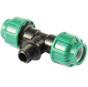 картинка Тройник с наружней резьбой ф25х3/4"х25 ПЭ, 770250025 М034 UNIO от интернет-магазина К1-СТРОЙ