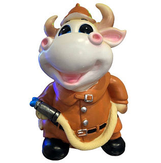 картинка Копилка большая с пробкой Бык от интернет-магазина К1-СТРОЙ