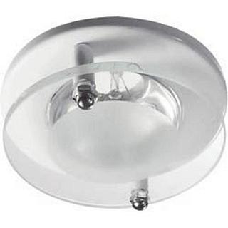 картинка Светильник потолочный 1787 R50 E14 со стеклом хром FERON от интернет-магазина К1-СТРОЙ