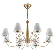 картинка 814293*** (MD5082-8+1CG) Люстра подв VORTICO 8х40W G9+1х40W G9 ШАМПАНЬ/БЕЛЫЙ (в комплекте) от интернет-магазина К1-СТРОЙ
