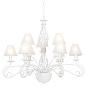 картинка 782090*** (SD1063/6+3) Люстра ESEDRA 9х40W E14 БЕЛЫЙ (в комплекте) от интернет-магазина К1-СТРОЙ