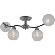 картинка Светильник потолочный 07624-0.3-04 CR+BK Reluce от интернет-магазина К1-СТРОЙ