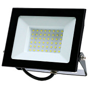 картинка Прожектор светодиодный 2835 SMD 50W 6400K IP65  AC220V/50Hz, черный, LL-921 от интернет-магазина К1-СТРОЙ