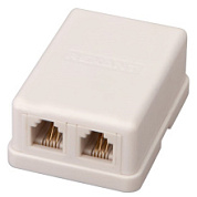 картинка Телефонная розетка - 2 6P-2C 03-0002-4 Rexant от интернет-магазина К1-СТРОЙ