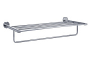 картинка Полка с полотенцедержателем R53910 RAIBER от интернет-магазина К1-СТРОЙ