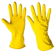картинка Перчатки хозяйственные латексные (размер 10, XL) от интернет-магазина К1-СТРОЙ