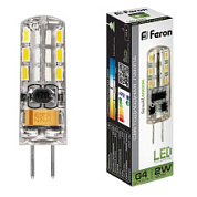 картинка Лампа светодиодная 2W 12V G4 4000K LB-420 25448 Feron от интернет-магазина К1-СТРОЙ