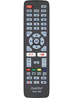 картинка Пульт Универсальный без настройки, 6in1 RM-L1606 ClickPdu от интернет-магазина К1-СТРОЙ