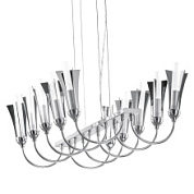 картинка Подвес Lightstar OWIO 10х40W G9, хром от интернет-магазина К1-СТРОЙ