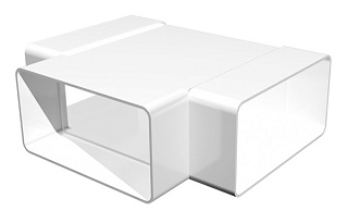 картинка Тройник Т-образный пластик 60х120/612ТПП ERA от интернет-магазина К1-СТРОЙ