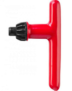 картинка Ключ для патрона дрели с резиновым покрытием, 10 мм 2909-10_z02 ЗУБР от интернет-магазина К1-СТРОЙ