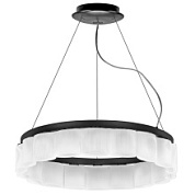 картинка Люстра подвесная Lightstar Nibbler 186W LED G9, чёрный/белый от интернет-магазина К1-СТРОЙ
