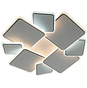 картинка Управляемый светодиодный светильник INDIGO 100W 8S-RC-500x60-WHITE/BLACK/WHITE-220-IP20 УУО00005123 Estares от интернет-магазина К1-СТРОЙ