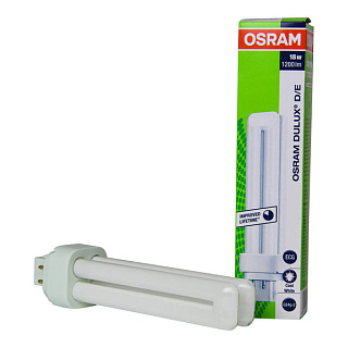 картинка Лампа люминесцентная G24Q-2 18W/840 OSRAM от интернет-магазина К1-СТРОЙ