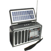 картинка Радиоприемник MK-617 Bluetooth USB microSD фонарь солнечная батарея CMiK от интернет-магазина К1-СТРОЙ