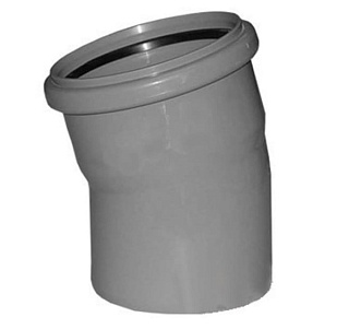 картинка Отвод канализационная внутренняя 110 х 15, WaterMark/40 от интернет-магазина К1-СТРОЙ