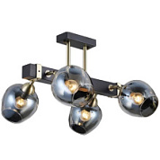 картинка Светильник потолочный IL9736-4CSQ-79 BK AB ILLUMICO от интернет-магазина К1-СТРОЙ