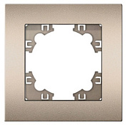 картинка Рамка одноместная шампань А0053-Br Афина Universal от интернет-магазина К1-СТРОЙ