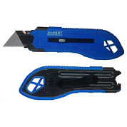 картинка Нож канцелярский с трапециевидным лезвием 3-шт в запасе XP-KTB001 X-PERT от интернет-магазина К1-СТРОЙ