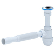 картинка Сифон Юнг 1 1/4"*32 с гибкой трубой 32*32/40 BM1015 АНИ ПЛАСТ от интернет-магазина К1-СТРОЙ