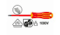 Отвертка диэлектрическая, SL4 x 100 HISD814100 INDUSTRIAL INGCO