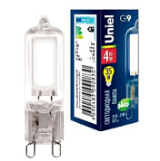 картинка Лампа светодиодная капсульная 4w G9 4000k Uniel от интернет-магазина К1-СТРОЙ