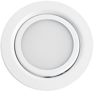 картинка Светодиодный светильник встраиваемый LN7 3W 4000K белый Feron от интернет-магазина К1-СТРОЙ