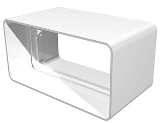 картинка Соединитель пластик, 55х110 511СКП ERA от интернет-магазина К1-СТРОЙ