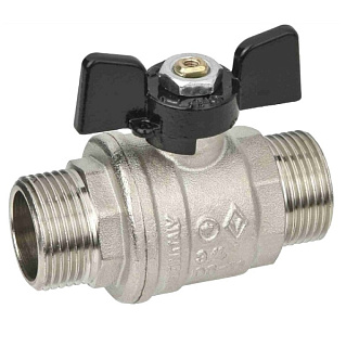 картинка Кран шаровый 1/2 ш/ш бабочка, 327 Bugatti от интернет-магазина К1-СТРОЙ