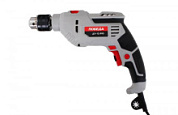 картинка Дрель ударная ПОБЕДА, ДУ-13/990  с ударом, мощность 990 Вт, макс.диаметр 13мм, глубиномер + дополнит от интернет-магазина К1-СТРОЙ
