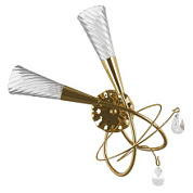 картинка 711622*** (SB1105/2L K)  Бра AEREO 2х25W G9 GOLD (в комплекте) от интернет-магазина К1-СТРОЙ