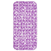 картинка Коврик для ванной "Паутинка" 35х72 см (с присосками) фиолетовый 6916-violet Вилина от интернет-магазина К1-СТРОЙ