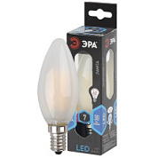 картинка Светодиодная лампа филаментная F-LED B35-7w-840-E14 frozed ЭРА от интернет-магазина К1-СТРОЙ