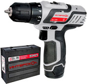 картинка Аккумуляторная дрель-шуруповерт (Li-ion, 2 аккум., 2Ач) ДА-12ЭР акк. Интерскол от интернет-магазина К1-СТРОЙ