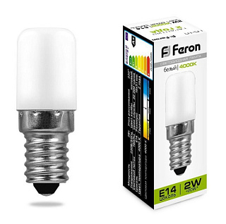 картинка Лампа светодиодная LB-10 E14 2W 230V 4000K Feron от интернет-магазина К1-СТРОЙ