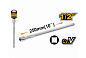 Удлинитель для воротка, 1/2" 254мм. HEB12101 INDUSTRIAL INGCO