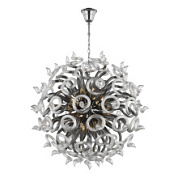 картинка 890189*** (MD9028-18) Люстра MEDUSA 18x40W G9 BLACK+CLEAR/ЧЕРНЫЙ+ПРОЗРАЧНЫЙ (в комплекте) от интернет-магазина К1-СТРОЙ