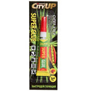 картинка Супер-клей быстродействующий 3г City Up от интернет-магазина К1-СТРОЙ