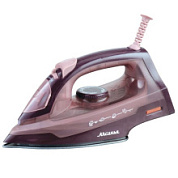 картинка Утюг электрический 2200 Вт АКСИНЬЯ КС-3004 бежево-коричневый от интернет-магазина К1-СТРОЙ