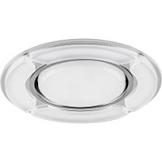 картинка Светильник встраиваемый с белой LED подсветкой CD4039 потолочный GX53 без лампы, белый матовый хром, 40506 Feron от интернет-магазина К1-СТРОЙ